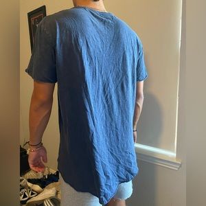 Blue men’s T-shirt